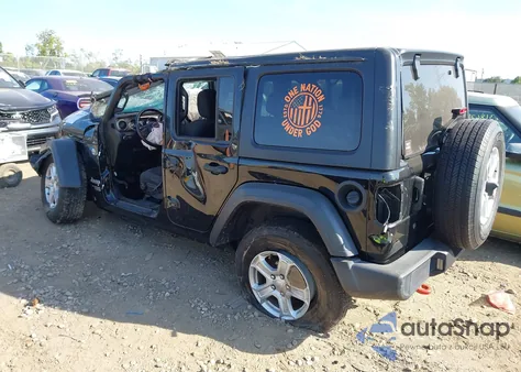 2020 Jeep Wrangler Unlimited Black And Tan 4X4/Freedom 4X4/Sport 4X4/Sport Altitude 4X4/Sport S 4X4/Willys 4X4/Willys Sport 4X4 z USA, uszkodzony, nr VIN 1C4HJXDN1LWC60178